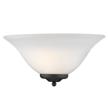 Golden 8355 BLK - Wry Lighting Bella 1-light Wall Sconce in Matte Black